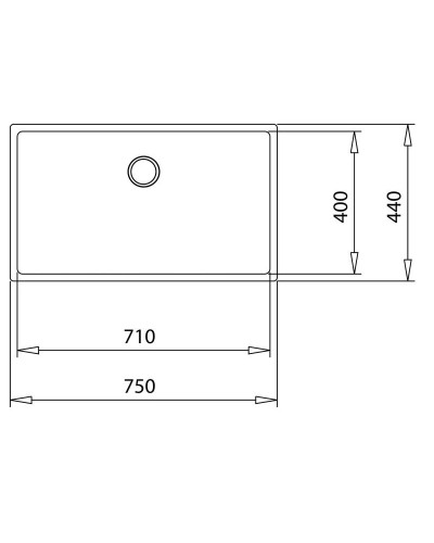 Кухонная мойка Teka Be Linea RS15 71.40 полированная сталь 115000004
