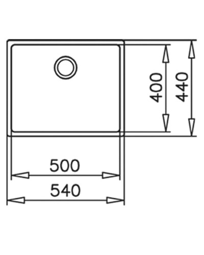 Кухонная мойка Teka Be Linea RS15 50.40 полированная сталь 115000005