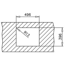 Кухонная мойка Teka Be Linea RS15 50.40 полированная сталь 115000005