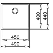 Кухонная мойка Teka Be Linea RS15 45.40 полированная сталь 115000006