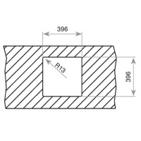 Кухонная мойка Teka Be Linea RS15 40.40 полированная сталь 115000007