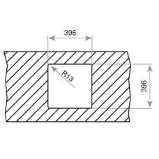 Кухонная мойка Teka Be Linea RS15 40.40 полированная сталь 115000007