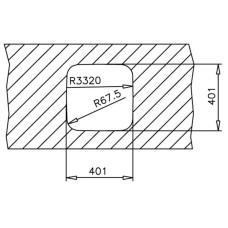 Кухонная мойка Teka Be 40.40.20 Plus полированная сталь 10125152