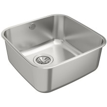 Кухонная мойка Teka Be 40.40.20 Plus полированная сталь 10125152