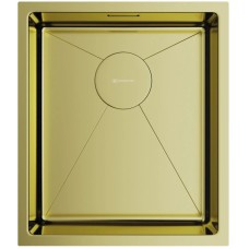 Кухонная мойка светлое золото Omoikiri Taki 38-U/IF-LG