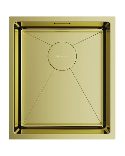 Кухонная мойка светлое золото Omoikiri Taki 38-U/IF-LG