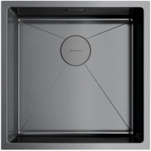 Кухонная мойка вороненая сталь Omoikiri Taki 44-U/IF-GM 4973521