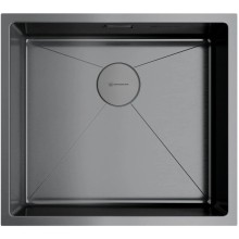 Кухонная мойка вороненая сталь Omoikiri Taki 49-U/IF-GM 4973524