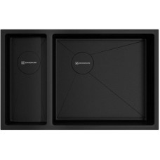 Кухонная мойка Omoikiri Taki 69-2-U/IF Side GB графит 4993183