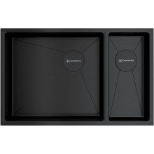 Кухонная мойка Omoikiri Taki 69-2-U/IF Side GB графит 4997050