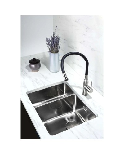 Кухонная мойка Omoikiri Tadzava 58-2-U/I-IN-R нержавеющая сталь 4993773