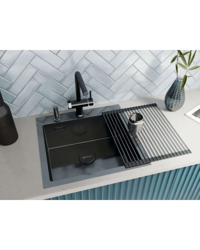 Кухонная мойка Omoikiri Akisame 51-GB графит 4997013