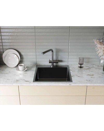 Кухонная мойка Omoikiri Akisame 51-GB графит 4997013