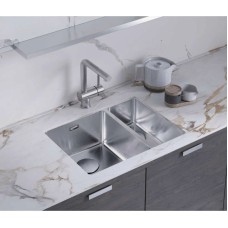 Кухонная мойка Omoikiri Taki 58-2-U/IF-IN-L нержавеющая сталь 4993768