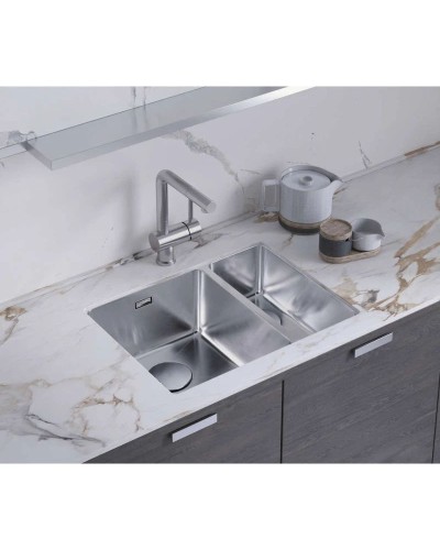 Кухонная мойка Omoikiri Taki 58-2-U/IF-IN-L нержавеющая сталь 4993768