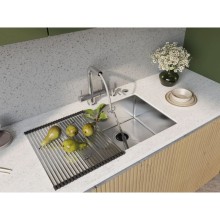 Кухонная мойка Omoikiri Taki 58-2-U/IF-IN-R нержавеющая сталь 4993767