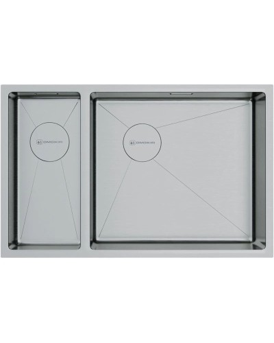 Кухонная мойка Omoikiri Taki 69-2-U/IF-IN-R Side нержавеющая сталь 4993182