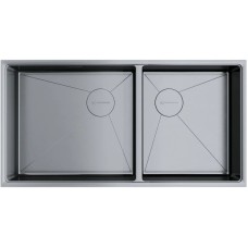 Кухонная мойка Omoikiri Taki 85-2-LB-U/IF-IN Side нержавеющая сталь 4997037