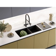 Кухонная мойка Omoikiri Taki 85-2-LB-U/IF-IN Side нержавеющая сталь 4997037