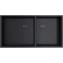 Кухонная мойка Omoikiri Taki 85-2-LB-U/IF-GB Side графит 4997039