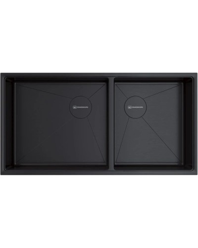 Кухонная мойка Omoikiri Taki 85-2-LB-U/IF-GB Side графит 4997039