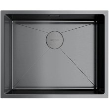 Кухонная мойка вороненая сталь Omoikiri Taki 54-U/IF-GM 4973107