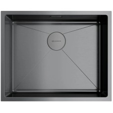 Кухонная мойка вороненая сталь Omoikiri Taki 54-U/IF-GM 4973107