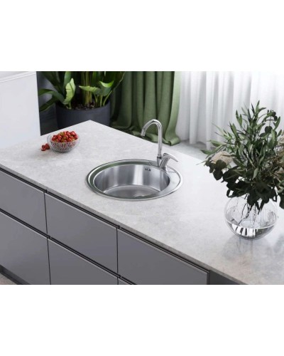 Кухонная мойка Omoikiri Asida 51-IN нержавеющая сталь 4993785