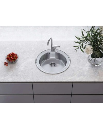 Кухонная мойка Omoikiri Asida 51-IN нержавеющая сталь 4993785