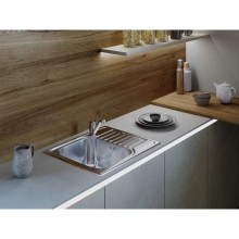 Кухонная мойка Omoikiri Kashiogawa 60-IN нержавеющая сталь 4993274