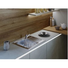 Кухонная мойка Omoikiri Kashiogawa 60-IN нержавеющая сталь 4993274