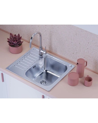 Кухонная мойка Omoikiri Kashiogawa 60-IN нержавеющая сталь 4993274