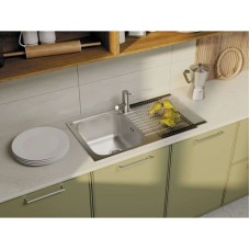 Кухонная мойка Omoikiri Kashiogawa 79-IN нержавеющая сталь 4993452