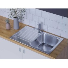 Кухонная мойка Omoikiri Kashiogawa 86-IN нержавеющая сталь 4993453