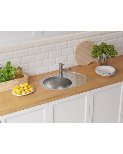 Кухонная мойка Omoikiri Kasumigaura 65-IN нержавеющая сталь 4993727