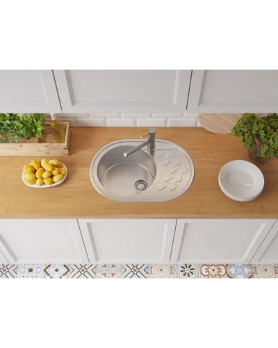 Кухонная мойка Omoikiri Kasumigaura 65-IN нержавеющая сталь 4993727