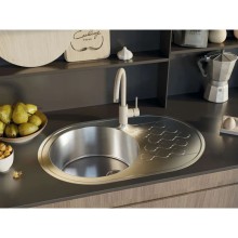 Кухонная мойка Omoikiri Kasumigaura 77-IN нержавеющая сталь 4993728