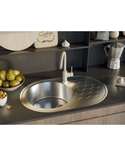 Кухонная мойка Omoikiri Kasumigaura 77-IN нержавеющая сталь 4993728