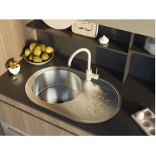 Кухонная мойка Omoikiri Kasumigaura 77-IN нержавеющая сталь 4993728