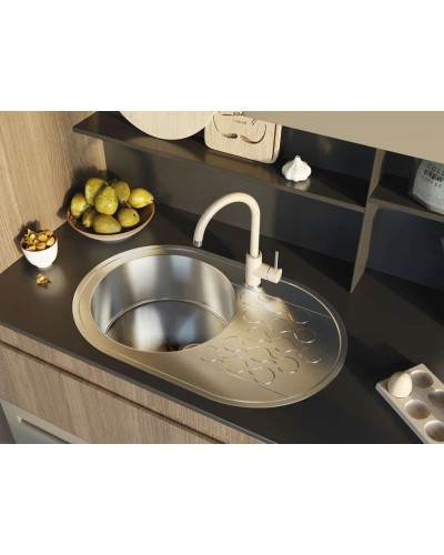 Кухонная мойка Omoikiri Kasumigaura 77-IN нержавеющая сталь 4993728