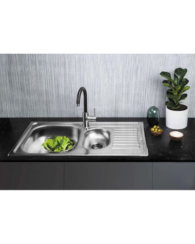Кухонная мойка Omoikiri Kashiogawa 86-2-IN нержавеющая сталь 4993454
