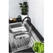 Кухонная мойка Omoikiri Kashiogawa 86-2-IN нержавеющая сталь 4993454