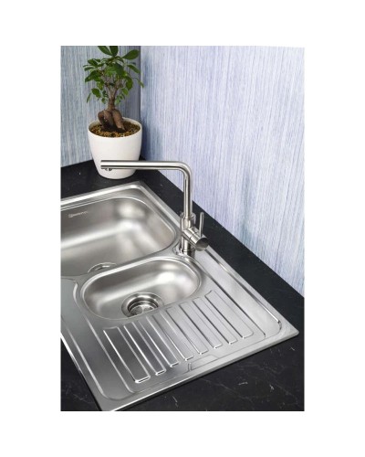 Кухонная мойка Omoikiri Kashiogawa 86-2-IN нержавеющая сталь 4993454