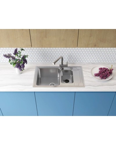 Кухонная мойка Omoikiri Mizu 78-2-IN нержавеющая сталь 4973731