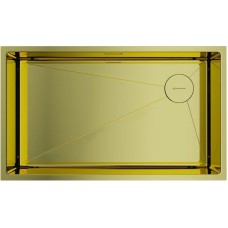 Кухонная мойка Omoikiri Taki 74-U/IF-LG Side светлое золото 4993171