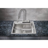 Кухонная мойка Milacio Denia 57 нержавеющая сталь MC.77400