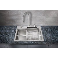 Кухонная мойка Milacio Denia 57 нержавеющая сталь MC.77400