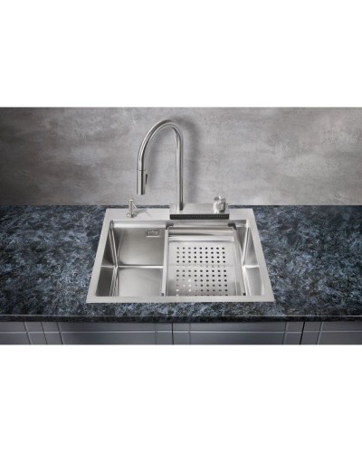 Кухонная мойка Milacio Denia 57 нержавеющая сталь MC.77400