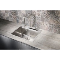 Кухонная мойка Milacio Denia 57 нержавеющая сталь MC.77400