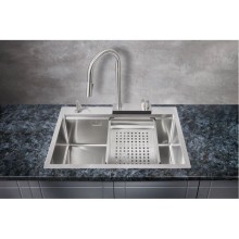 Кухонная мойка Milacio Denia 68 нержавеющая сталь MC.77410